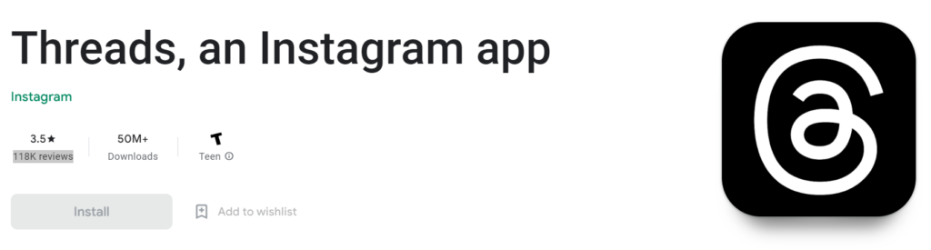 Instagram Threads App